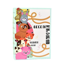 Настольная игра Весёлые шнурочки Животные