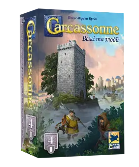 Настольная игра Каркасон №4. Башни и воры (Carcassonne: The Tower) - KUBIX Настольная игра Каркасон №4. Башни и воры (Carcassonne: The Tower)