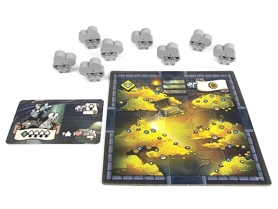 Настольная игра «Не пускайте героев!» (Keep the Heroes Out!), бренду Игромаг, для 1-4 гравців, час гри < 60мин. - 7 - KUBIX