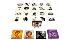 Миниатюра товара Настольная игра Кодовые имена: картинки 2025 (Codenames: Pictures) 2025 - 2