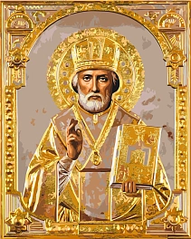 Картина по номерам Николай Чудотворец (40х50 см) Картина по номерам Николай Чудотворец (40х50 см)