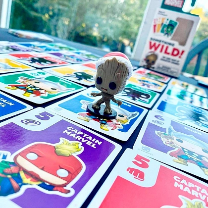 Настольная игра Funko Something Wild: Marvel. Маленький Грут, бренду Funko, для 2-4 гравців, час гри < 30мин. - 6 - KUBIX