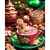 Картина за номерами Какао з пряником (40х50 см)