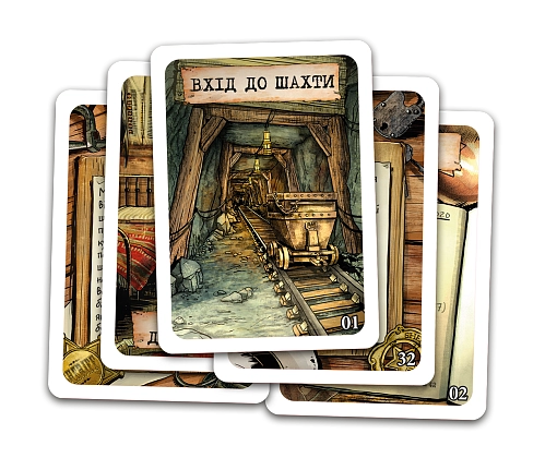 Настільна гра Шерлок Далекий захід. Проклята шахта (Sherlock Far West: The Cursed Mine), бренду Geekach Games, для 1-8 гравців, час гри < 60хв. - 3 - KUBIX