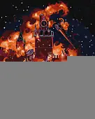 Миниатюра товара Картина по номерам Огонь свободы (40х50 см) - 1