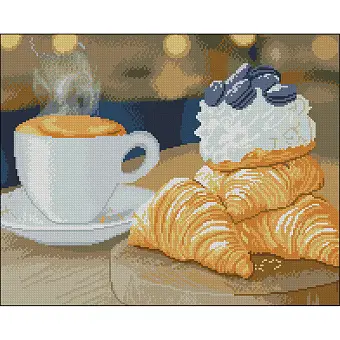 Алмазна мозаїка Французькі смаколики (40х50 см)