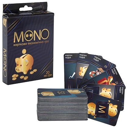 Настольная игра Моно (MONO) (Мини), бренду Strateg, для 2-5 гравців, час гри < 30мин. - 3 - KUBIX