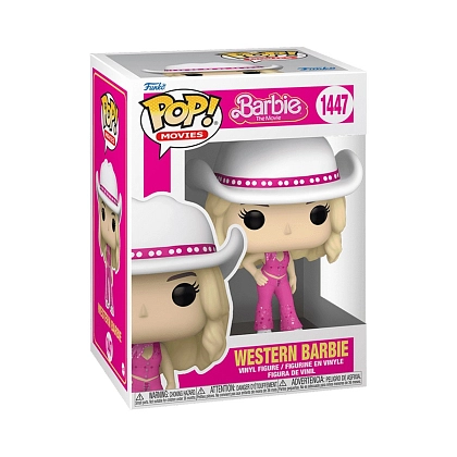 Ігрова фігурка FUNKO POP! БАРБІ У КОСТЮМІ КОВБОЯ (Barbie Western) Barbie The Movie: #1447, бренду Funko - 2 - KUBIX
