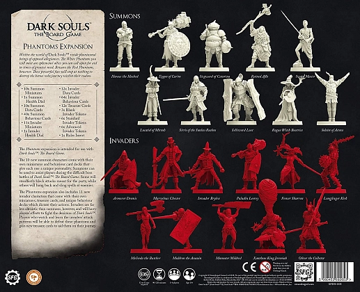 Настольная игра Темные души: Дополнение Привиды (Dark Souls: The Board Game. Phantoms Expansion) (EN), бренду Steamforged Games Ltd., для 1-4 гравців, час гри > 60мин. - 2 - KUBIX