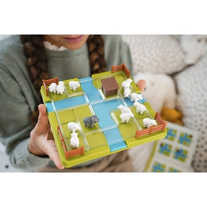 Купити Настільна гра Рахуємо овечок (Counting Sheep), бренду Smart Games - 3 - KUBIX Настільна гра Рахуємо овечок (Counting Sheep), бренду Smart Games, для 1-1 гравців, час гри < 30хв. - 3 - KUBIX