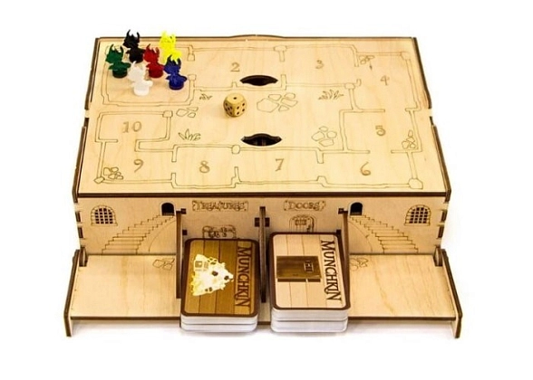 Органайзер для настольной игры Мunchkin (Organizer Box for boardgame Munchkin), бренду Tower Rex - 4 - KUBIX