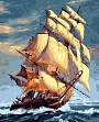 Миниатюра товара Картина по номерам На всех парусах (40x50 см) - 1