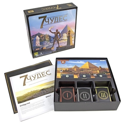 Настільна гра 7 Чудес 2 видання (7 Wonders (2nd Edition)), бренду Ігромаг, для 3-7 гравців, час гри < 30хв. - 4 - KUBIX