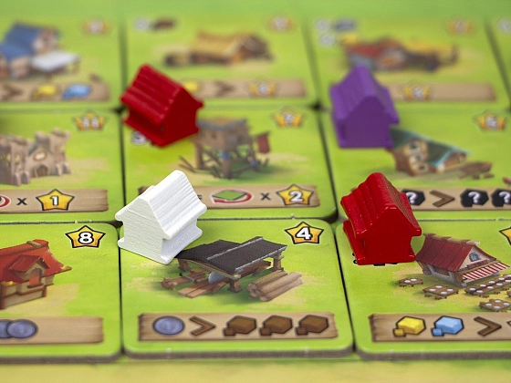 Настольная игра Маленький город (Little Town), бренду Игромаг, для 2-4 гравців, час гри < 60мин. - 7 - KUBIX