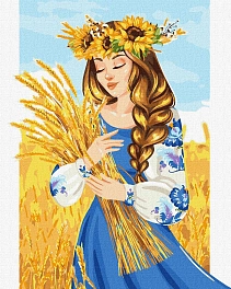 Картина по номерам Моя родная земля (40х50 см)