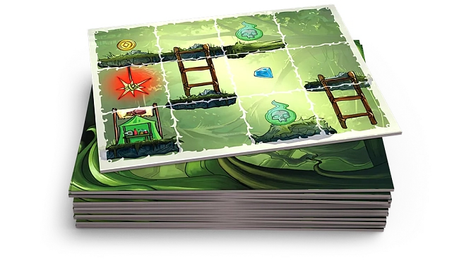 Настольная игра Платформер (Platformer), бренду Игровая Мастерская, для 1-4 гравців, час гри < 60мин. - 8 - KUBIX