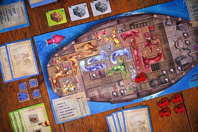 Настольная игра Остров Котов (The Isle of Cats), бренду Geekach Games, для 1-4 гравців, час гри < 60мин. - 13 - KUBIX