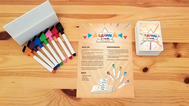 Настольная игра Одним словом (Just One), бренду Geekach Games, для 3-7 гравців, час гри < 30мин. - 8 - KUBIX