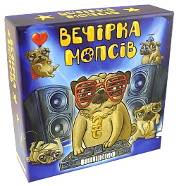 Настольная игра Вечеринка мопсов