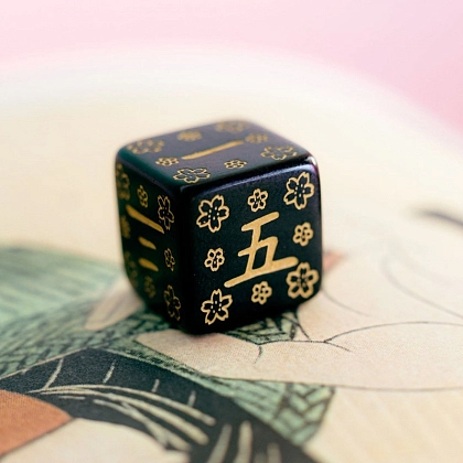 Набор кубиков Japanese Dice Set: Deep Night Firefly - 3 - KUBIX