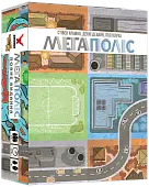 Мініатюра товару Настільна гра Мегаполіс. Повне видання (Sprawlopolis) - 1