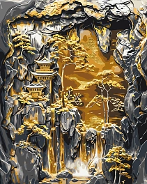 Картина по номерам Архитектура Азии (40х50 см)