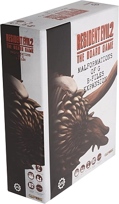 Настільна гра Оселя Зла 2. Розширення Malformations of G B-Files (Resident Evil 2: The Board Game. Malformations of G B-Files Expansion) (EN), бренду Steamforged Games Ltd., для 1-4 гравців, час гри > 60хв. - KUBIX