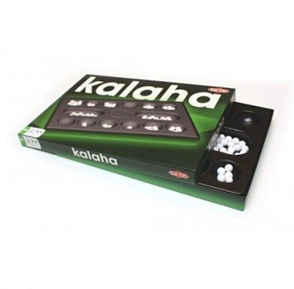 Настольная игра Калаха (Kalaha) (в картонной коробке), бренду Tactic, для 2-2 гравців, час гри < 30мин. - KUBIX