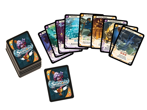 Настольная игра «Время года (Seasons)», бренду Geekach Games, для 2-4 гравців, час гри < 60мин. - 3 - KUBIX