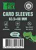 Протекторы 60 микрон 63,5*88 (Cards Sleeves 60 micron 63,5*88)
