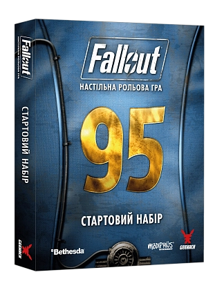 Настільна гра Fallout. Рольова гра. Стартовий набір, бренду Geekach Games, для 2-7 гравців, час гри < 60хв. - KUBIX