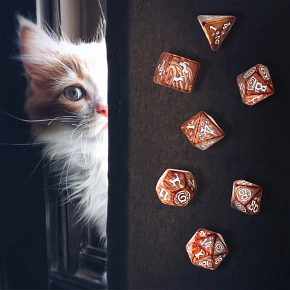 Купити Набор кубиков Cats Dice Set Muffin - 2 - KUBIX Набор кубиков Cats Dice Set Muffin - 2 - KUBIX
