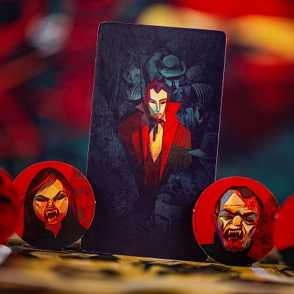 Настольная игра Дракула против Ван Хельсинга (Dracula vs Van Helsing), бренду Games 7Days, для 2-2 гравців, час гри < 30мин. - 8 - KUBIX