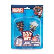 Мініатюра товару Набір фігурок-топерів "Bop n Tops" Marvel (3 фігурки) - 1