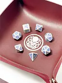 Миниатюра товара Лоток для кубиков Ктулху бургунди Dice Tray - 2