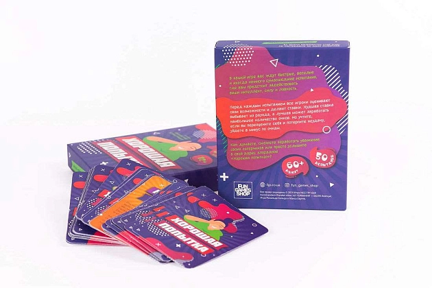 Настольная игра Хорошая попытка (Nice try) (RU), бренду Fun Games Shop, для 3-8 гравців, час гри < 30мин. - 3 - KUBIX