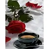 Алмазная мозаика Кофе в постель (40х50 см)