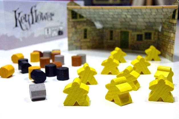 Настольная игра Keyflower. Украинское издание, бренду Woodcat, для 2-6 гравців, час гри > 60мин. - 5 - KUBIX