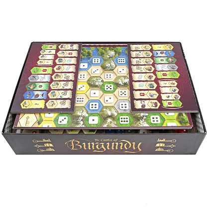 Органайзер для настільної гри Замки Бургундії (Organizer for boardgame Castles of Burgundy), бренду Tower Rex - 2 - KUBIX