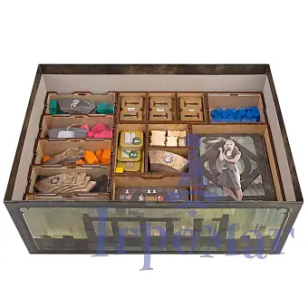 Органайзер для настольной игры Гребля (Organizer for boardgame Barrage) - KUBIX Органайзер для настольной игры Гребля (Organizer for boardgame Barrage)
