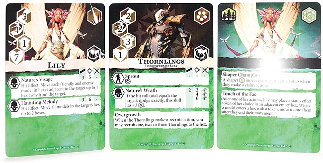 Godtear: Лілі, Терноспівець Лазурного лісу (Godtear: Lily, Thornsinger of the Azure Forest), бренду Steamforged Games Ltd. - 4 - KUBIX