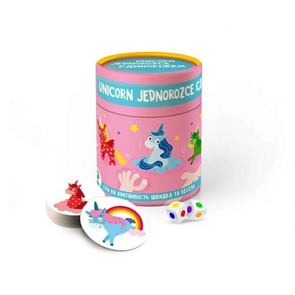 Настольная игра Единороги, бренду DODO TOYS, для 1-5 гравців, час гри < 30мин. - KUBIX