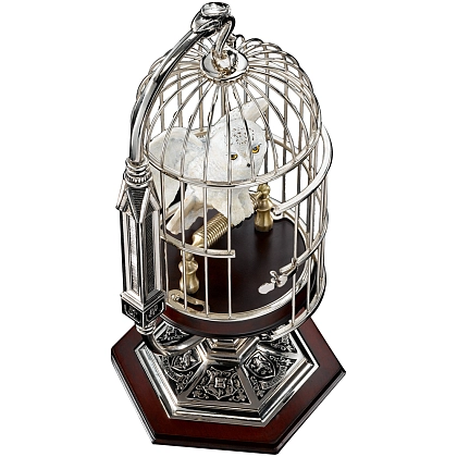 Фигурка Хедвиг в ее клетке. Гарри Поттер (Miniature Hedwig and Cage) - 2 - KUBIX