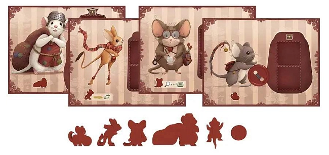 Настольная игра Гикори Дикори (Hickory Dickory), бренду Geekach Games, для 1-4 гравців, час гри > 60мин. - 4 - KUBIX