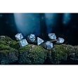 Миниатюра товара Набор кубиков Elvish Cobalt & Silver Dice Set - 4