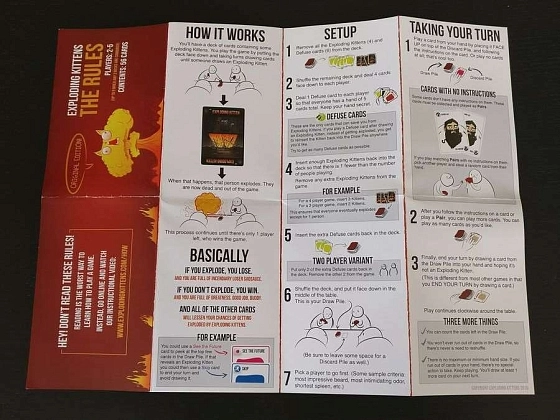 Настільна гра Вибухові кошенята (Exploding Kittens) (EN), бренду Exploding Kittens, для 2-5 гравців, час гри < 30хв. - 9 - KUBIX