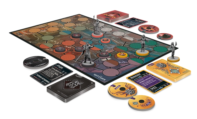 Настольная игра Unmatched: The Witcher. Упадок миров (Realms Fall), бренду Geekach Games, для 2-3 гравців, час гри < 30мин. - 5 - KUBIX