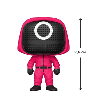 Ігрова фігурка FUNKO POP! ЧЕРВОНИЙ СОЛДАТ У МАСЦІ (Masked Worker) Squid Games #1226, бренду Funko - 2 - KUBIX