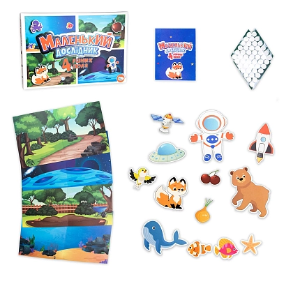 Настільна гра Маленький дослідник, бренду Strateg, для 1-12 гравців, час гри < 30хв. - 3 - KUBIX