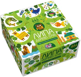 Настольная игра Липа. Дерево слов